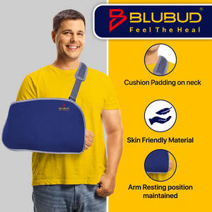 <b>Arm</b> <b>Sling</b> Pouch Adjustable <b>Arm</b> Support for Injury Recovery Comfortable Breathable Lightweight Design for Daily Use - Product Image 2