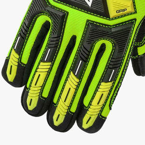 GANT DE SÉCURITÉ D'ORIGINE SKATIQ DOUBLÉ DE SG-6155 PREMIUM CHÈVRE IMPACT, RÉSISTANT AUX COUPURES, PAUME ANTI-VIBRATION - Product Image 6