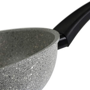 Wok antiaderente per fritture in granito italiano pentole da esportazione a induzione stoviglie e pentole in bachelite maniglie pentole induzione - Product Image 3