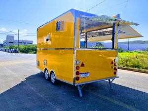 Camion de nourriture de remorque de nourriture de chariot de nourriture pour la crêpe de crème glacée à vendre - Product Image 3
