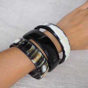 Pulsera de cuernos para niñas, pulseras de cuerno, brazalete de cuerno de calidad premium, joyería hecha a mano para niñas - Product Image 6