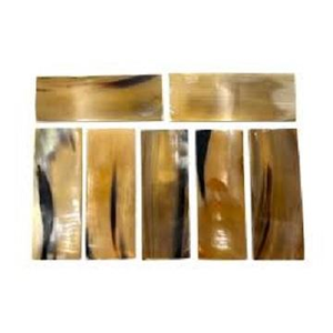 Buffalo Horn Real Natural Eye Wear Frame Plate With White Streak Water Buffalo Horn Plate for <b>Optical</b> <b>Eyewear</b> & Knife Handle - Product Image 2