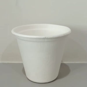 Disposable Biodegradable Bagasse <b>Bowl</b> Eco-Friendly Circle Pattern Tea Cups for Salad Fruit Sushi <b>Sugar</b> Bread Vegetables Milk - Product Image 1