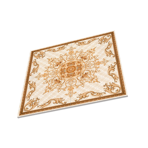 Calidad de exportación Acabado brillante Tamaño personalizado Patrón Digital Galicha Cuadrado 396X396mm Baldosas de cerámica para sala de exposición - Product Image 1