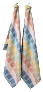 Serviette de cuisine à rayures, impression numérique personnalisée, 100% coton biologique lin doux à séchage rapide, torchon avec votre design, certificats GOTS - Product Image 3