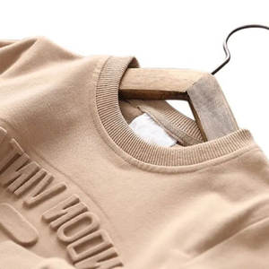 เสื้อสเวตเชิ้ตคอกลมผู้ชาย ผ้าผสมคอตตอนและโพลีเอสเตอร์ แขนยาว สไตล์ลำลอง สตรีทแวร์ - Product Image 4