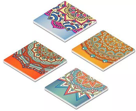 Ensemble de sous-verres en acrylique élégant: le mélange parfait de sophistication et d'utilisation quotidienne - Product Image 2