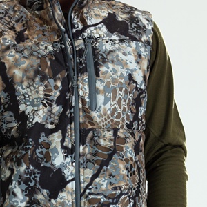 Gilet de chasse respirant de haute qualité pour homme, coupe ajustée, fermeture éclair, 300g, vêtements d'extérieur pour l'automne et l'hiver, vente chaude - Product Image 5