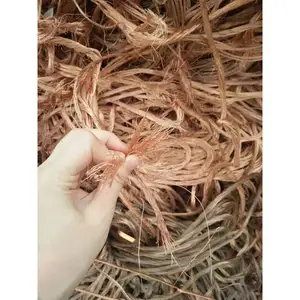 Échantillon gratuit de ferraille de fil de cuivre Millberry/ferraille de fil de cuivre 99.99% prix par tonne