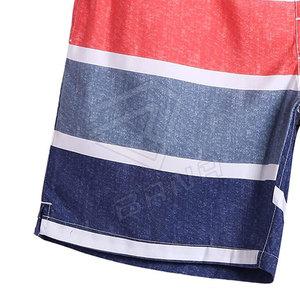 Pantalones cortos de playa de verano de nuevo diseño, pantalones cortos estampados de natación de secado rápido con cordón colorido para hombre - Product Image 6