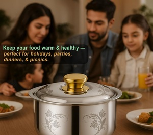 Casserole isotherme pour repas partagés, conçue pour les événements à domicile, permettant aux repas de rester agréables pendant une longue durée à la table - Product Image 6