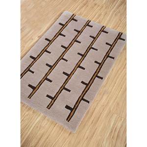 พรมขนสัตว์ทอมือลายเรขาคณิต Acar Ivory ขนาด 9x12 ฟุต รูปทรงสี่เหลี่ยมผืนผ้า สำหรับใช้ในบ้าน ห้องนั่งเล่น ทางเดิน ห้องนอนวัยรุ่น-รุ่น Tnc-7067 - Product Image 2