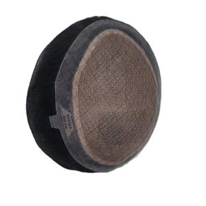 Perruque toupet Miraje Model Taz Hair BD en cheveux humains Remy indiens avec base en dentelle et en PU, ondulations profondes et ondulations naturelles - Product Image 2