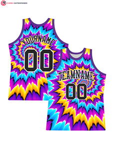 Vente en gros de nouveaux uniformes de basket-ball de style Conception personnalisée 100% maillot de sublimation en polyester Sportswear Pattern Logo Printing Size - Product Image 6