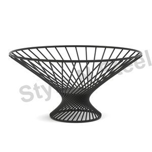 Decoración moderna cesta de Metal cocina cesta de frutas Soporte de alambre cesta de frutas soporte - Product Image 2