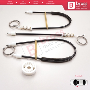 Kit de Reparación de Elevalunas Delantero Izquierdo BWR962 para Serie E W211 S211 2002-2009 4/5 Puertas A2117200346 - Product Image 4