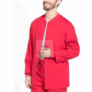 Veste de gommage uniforme d'hôpital avec poches vestes d'infirmières médicales d'hôpital vente en gros - Product Image 2