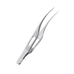 Pinzas oftálmicas para Oftalmología ocular, pinzas para Colibri, 0,12mm, 1x2 dientes, pinzas oculares de acero inoxidable, instrumento médico - Product Image 2