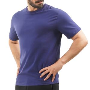 Camiseta Deportiva de Cuello Redondo para Hombre, Color Liso, Alta Calidad, Cómoda, 100% Poliéster, Ropa Personalizada, Diseño de Camiseta - Product Image 4
