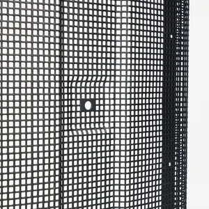 Mesh Speaker Grille Mesh Cover Speaker Grill Perforated Metal For Car Sound 4 Inch Screen Black Wire Mesh