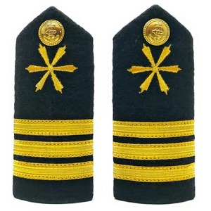 ชุดเครื่องแบบพิธีการแบบพรีเมี่ยมใส่สบายพร้อมแผ่นรองไหล่สีทองขอบนูนสำหรับงานเฉลิมฉลอง - Product Image 3