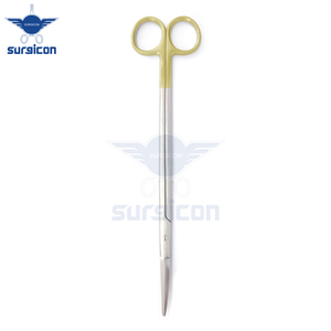 Kaye alta calidad 11,5 cm Acero inoxidable Facelift dentado Supercut tijeras Manual cirugía plástica Roma/romo curvado para Mol - Product Image 4