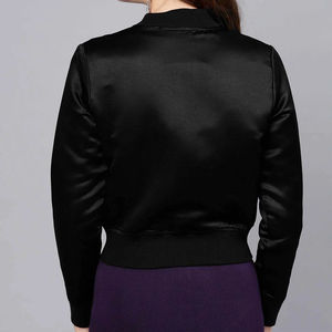 Chaqueta de bombardero para mujer, ropa informal de invierno transpirable, MOQ bajo de la mejor calidad, producto de alta demanda, chaqueta de bombardero para mujer - Product Image 4