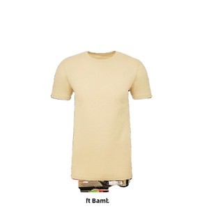 เสื้อยืดลำลองผู้ชายทรงเข้ารูป ดีไซน์คอกลมเรียบง่าย หลายสี ผ้าถักเนื้อนุ่ม แพ็คคอมโบ - Product Image 3