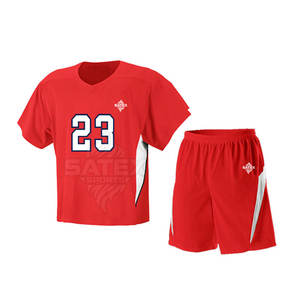 En stock uniforme de crosse d'équipe uniforme de crosse en matériau durable uniforme de crosse léger - Product Image 1