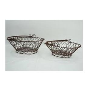 Best sale Prices iron <b>Round</b> <b>Storage</b> <b>baskets</b> Kitchenware wire <b>basket</b> Black Color Kitchenware Usage - Product Image 4