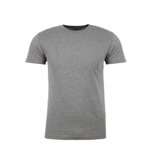 เสื้อยืด100% คอกลมสำหรับผู้ชายแบบพอดีตัวเสื้อผู้ชายผ้าคอตตอนแห้งเร็วระบายอากาศได้ดี - Product Image 3