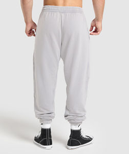Pantalones Deportivos de Lona con Bordado Personalizado para Hombre, de Alta Calidad, Cintura Media, Formales, Transpirables, Resistentes al Viento, con Cierre de Cordón - Product Image 2
