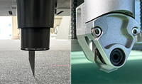 Máquina de Corte de Material Compuesto con Servomotor y 3 Años de Garantía, Mini Plotter de Cuchilla Oscilante para Personalización de Muestras Pequeñas de Material Compuesto