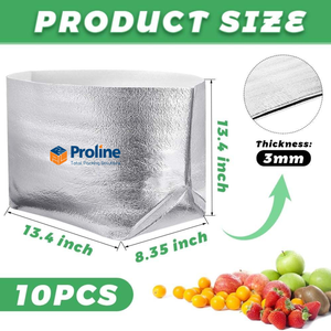 Bolsa Térmica Aislada de PE Ecológica con Estampado de Leopardo, Plegable, Resistente al Agua, para Almacenamiento de Alimentos Calientes y Fríos, Catering y Comida para Llevar - Product Image 3