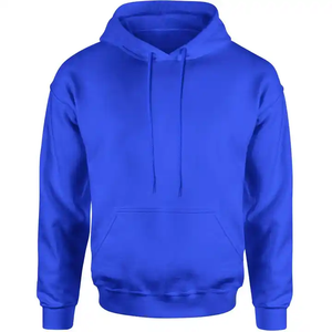 Sudaderas con capucha de talla grande de alta calidad para hombre, forro polar de algodón y poliéster, logotipo personalizado, hombro caído, ropa sólida - Product Image 6