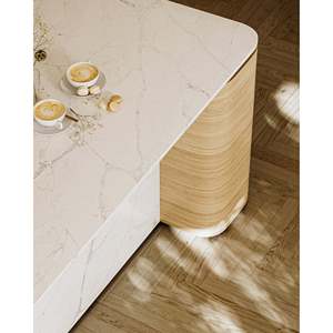 กระเบื้องหินอ่อนธรรมชาติสีเทา Unionstone Grey Monet Onyx ขัดเงา ทนทาน กันน้ำ สำหรับตกแต่งภายใน ห้องน้ำ ห้องครัว วิลล่า ผนังขนาดใหญ่ - Product Image 2