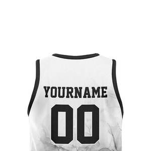 Comfortable <b>Fit</b> Light Weight Quick <b>Dry</b> Material Made Basketball Jersey Fashionable OEM Service Basketball Jersey - Product Image 4