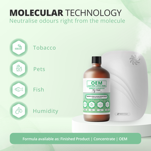 Neutralizador de Olores Estándar Dry Vapor Fórmula Verde: Olores de Tabaco, Mascotas, Peces y Humedad - Botella de 1L - OEM / Marca Privada - Product Image 2