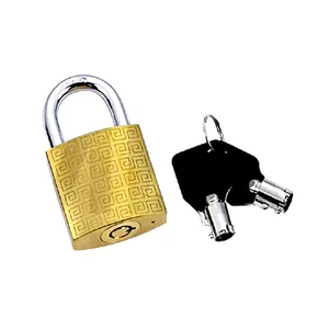 Heavy Duty Antique Brass Padlock Security Door Window Lock With Great Price