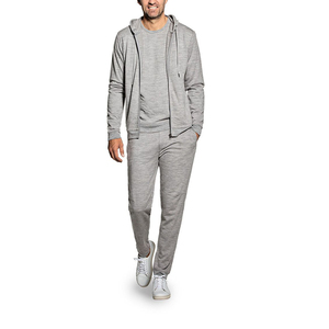Survêtement sur mesure 100% coton de haute qualité pour hommes Survêtement grande taille pour le jogging d'hiver personnalisé en gros - Product Image 1