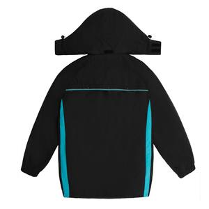 Veste de survêtement de sport en velours fin de haute qualité coupe-vent d'hiver Logo personnalisé OEM Vêtements de sport de plein air coupe-vent haut de gamme - Product Image 5