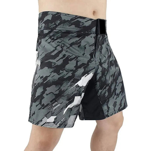 Offre Spéciale nouvelle mode vente chaude hommes Shorts de sport séchage rapide imprimé Shorts respirant mâle décontracté plage conception MMA Shorts - Product Image 6