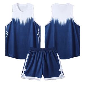 Uniforme de basket-ball pour hommes, personnalisable, pour hommes et femmes, uniforme d'entraînement respirant à séchage rapide, chemise sans manches, vêtements de sport - Product Image 3