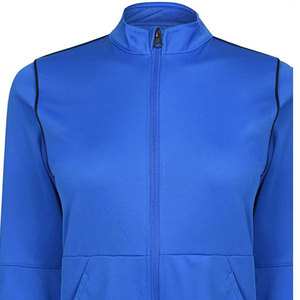 Custom Half Zip Pullover Tracksuit Jogging <b>Crop</b> <b>Top</b> Windbreaker Jacket Two Piece Pants Set Women OEM ODM Serviced Design - Product Image 6