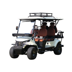 Voiturette de golf électrique 2025 pour 6 passagers, standard routier, certifié DOT, véhicule à basse vitesse - Product Image 2