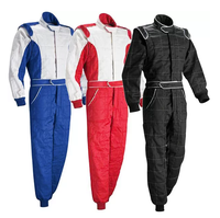 Combinaison de course professionnelle pour homme, double couche, anti-UV, en polyester, pour karting et moto