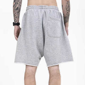 Short de basket-ball en coton décontracté personnalisé Taille élastique Séchage rapide Running Summer Street Cloth Doux Respirant Solide - Product Image 1