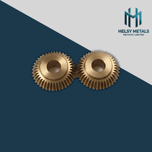 Ensemble d'engrenages coniques en laiton sur mesure, usinage CNC pour équipements mécaniques, pièces d'engrenage en laiton résistantes à la corrosion avec des performances stables - Product Image 2