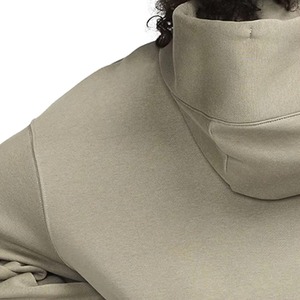 Sweat-shirt à capuche oversize décontracté pour femme, en velours doux, manches bouffantes, coupe ample, streetwear confortable, logo sur le devant - Product Image 4