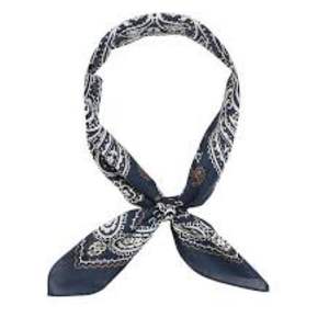 Pañuelo cuadrado de algodón multifunción blanco, pañuelo de moda orgánico de uso diario con estampado personalizado para uso en exteriores - Product Image 4